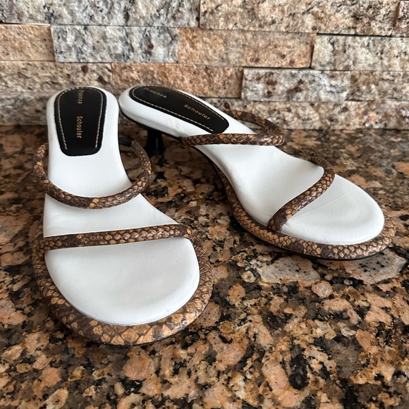 PROENZA SCHOULER The Pipe Double Band Slide Sandal - Picture 4 of 12